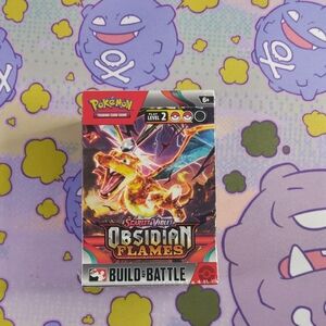 Pokemon Obsidian Flames Building Battle Box